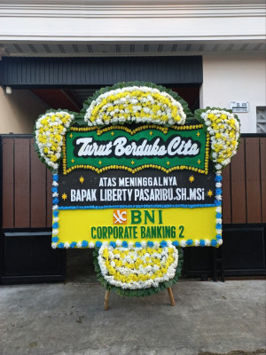 Papan Bunga Duka di Muara Wahau