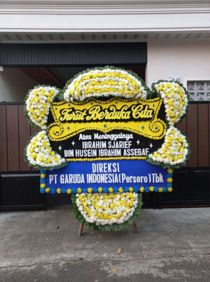 Papan Bunga Duka di Muara Wahau