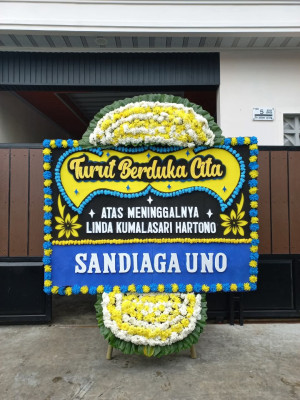 Papan Bunga Duka di Muara Wahau